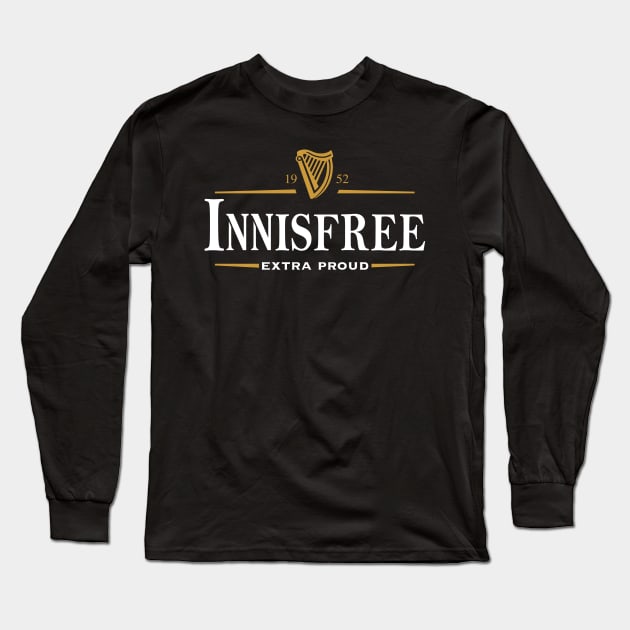 Innisfree Town Logo Long Sleeve T-Shirt by Baggss